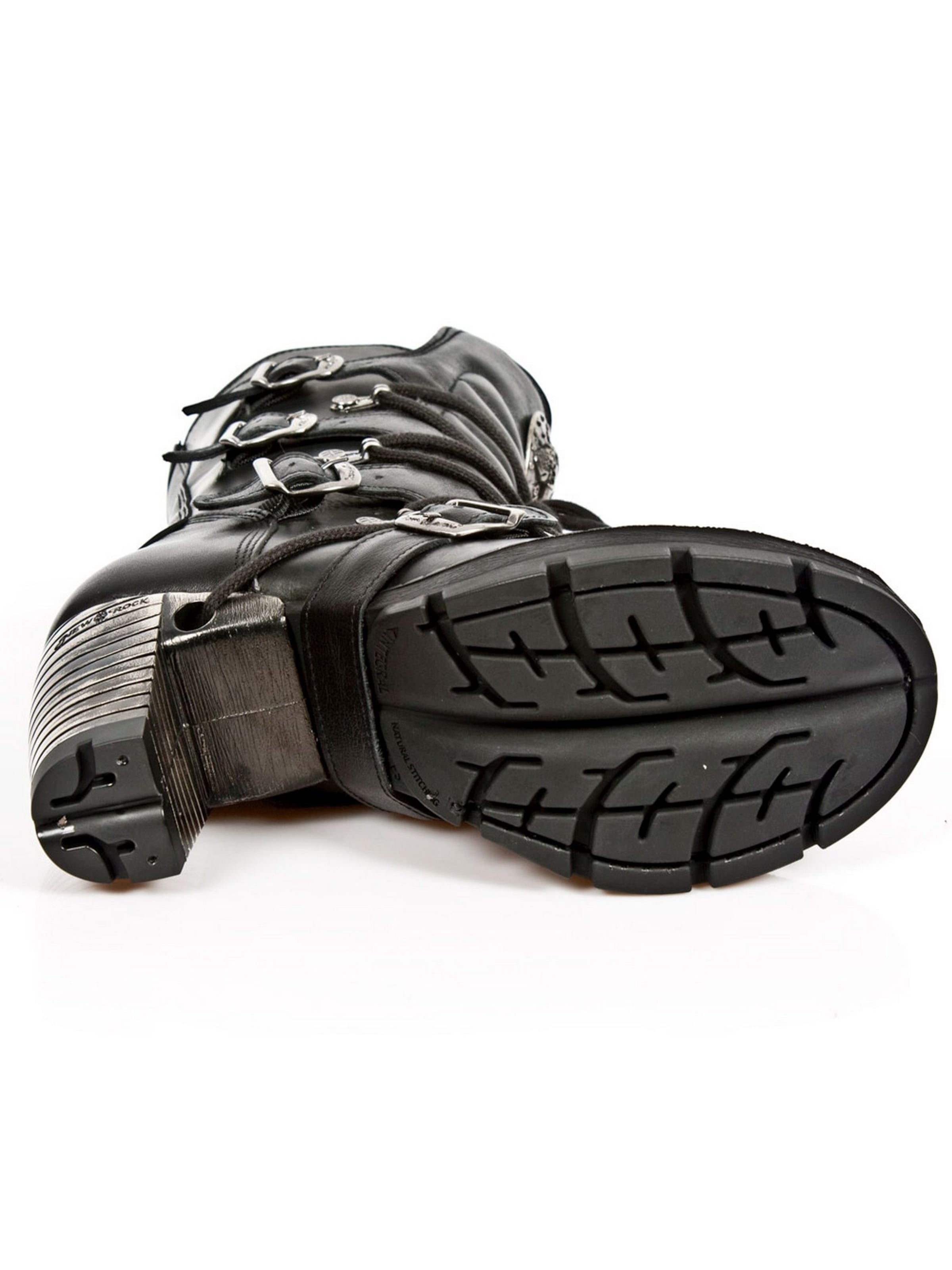 New Rock - Botas con cordones 'M-TR003-S1' en negro