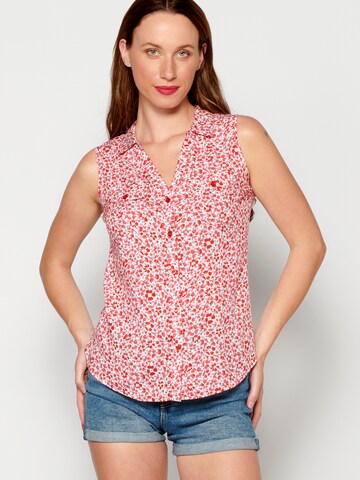 Camicia da donna di KOROSHI in rosso