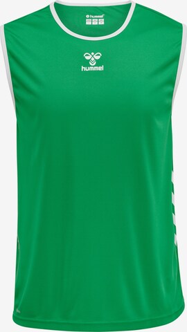 T-Shirt fonctionnel Hummel en vert : devant