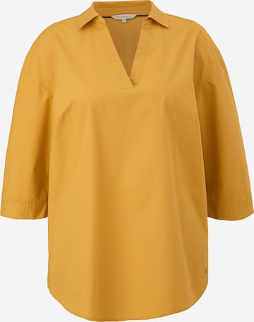 TRIANGLE Blouse in Geel: voorkant