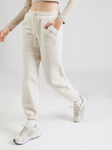 Effilé Pantalon de sport 'WOW' ROXY en blanc : devant
