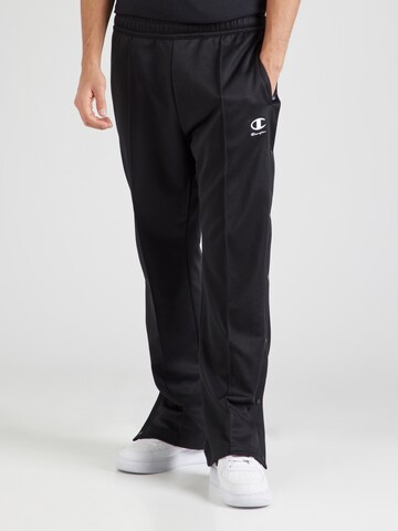 juoda Champion Authentic Athletic Apparel Standartinis Kelnės: priekis