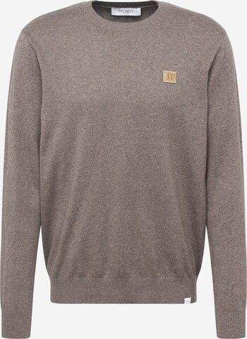 Les Deux Sweater 'Etienne Cashton' in Brown: front