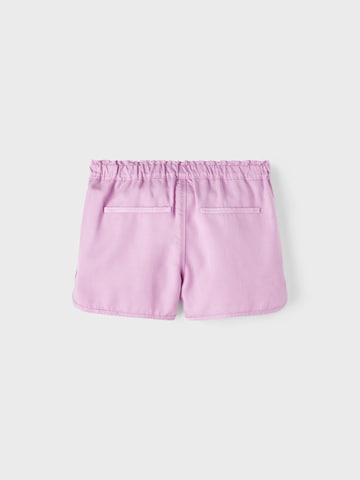 NAME IT Regular Shorts 'Becky' in Lila