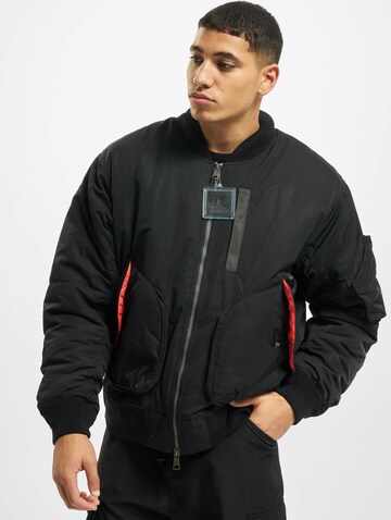 Jordan Athletic Jacket 'MA' in Black: front