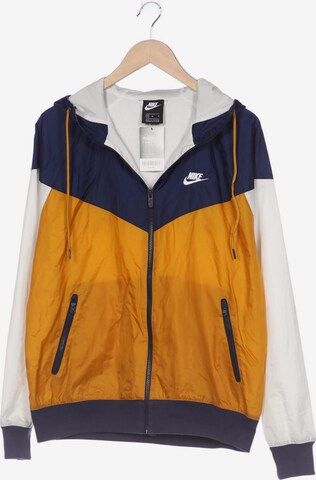 NIKE Jacket & Coat in M in Yellow: front