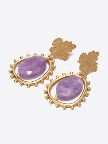 PUABI Oorbellen 'Shetla' in Goud