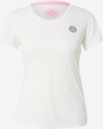 BIDI BADU Performance shirt 'Anni Burnout' in White: front