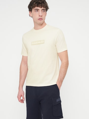 NAPAPIJRI Majica 'S-BOX' | bela barva