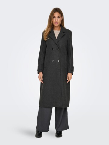 ONLY Between-seasons coat 'ONLAUGUSTA' in Grey: front