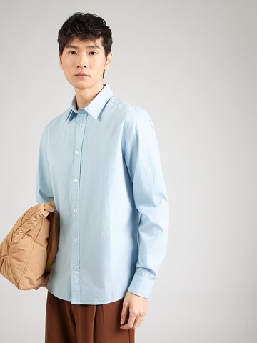 Only & Sons Slim Fit Hemd 'ONSFLORIA' in Blau: Vorderseite