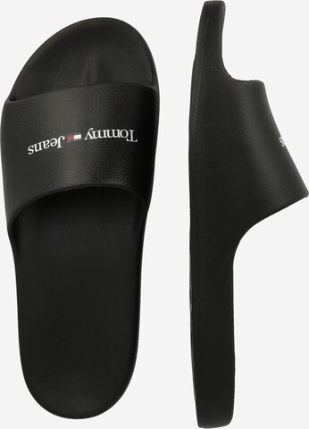 Tommy Jeans Beach & swim shoe in Black
