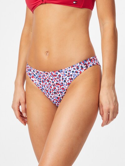 Tommy Hilfiger Underwear Spodní díl plavek - kouřově modrá / tmavě modrá / červená / bílá, Model/ka