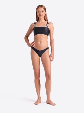 ARENA Bralette Bikini 'ELASTIC SOLID' in Black
