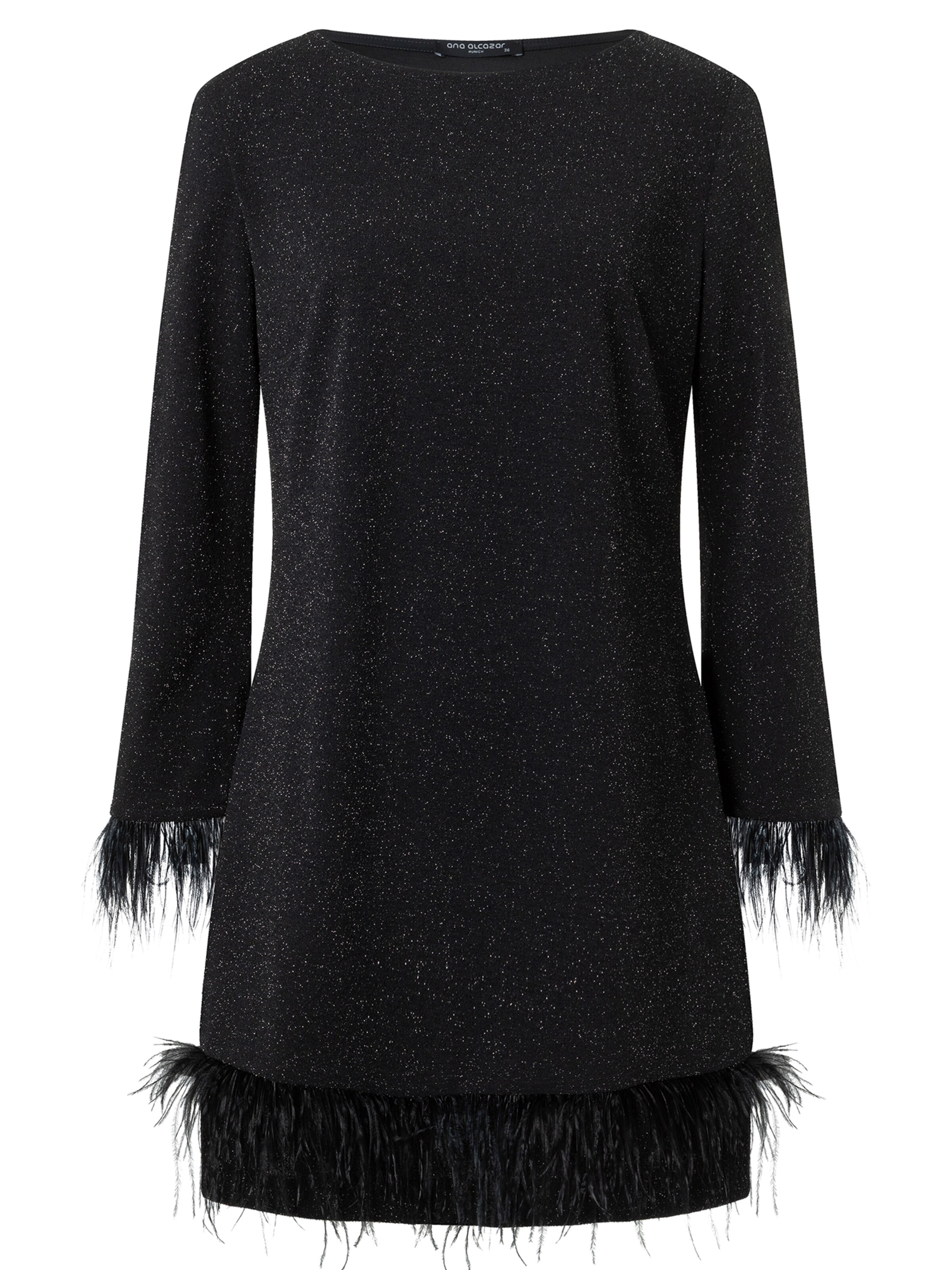 Ana Alcazar Cocktail dress ' Tara ' in Black: front