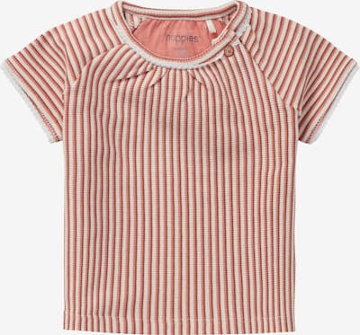 Noppies T-Shirt 'Ahome' en rouille / rose ancienne / blanc, Vue avec produit