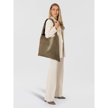 Borsa a spalla di PATRIZIA PEPE in verde: frontale
