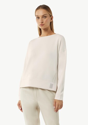 comma casual identity Sweatshirt in Beige: Vorderseite