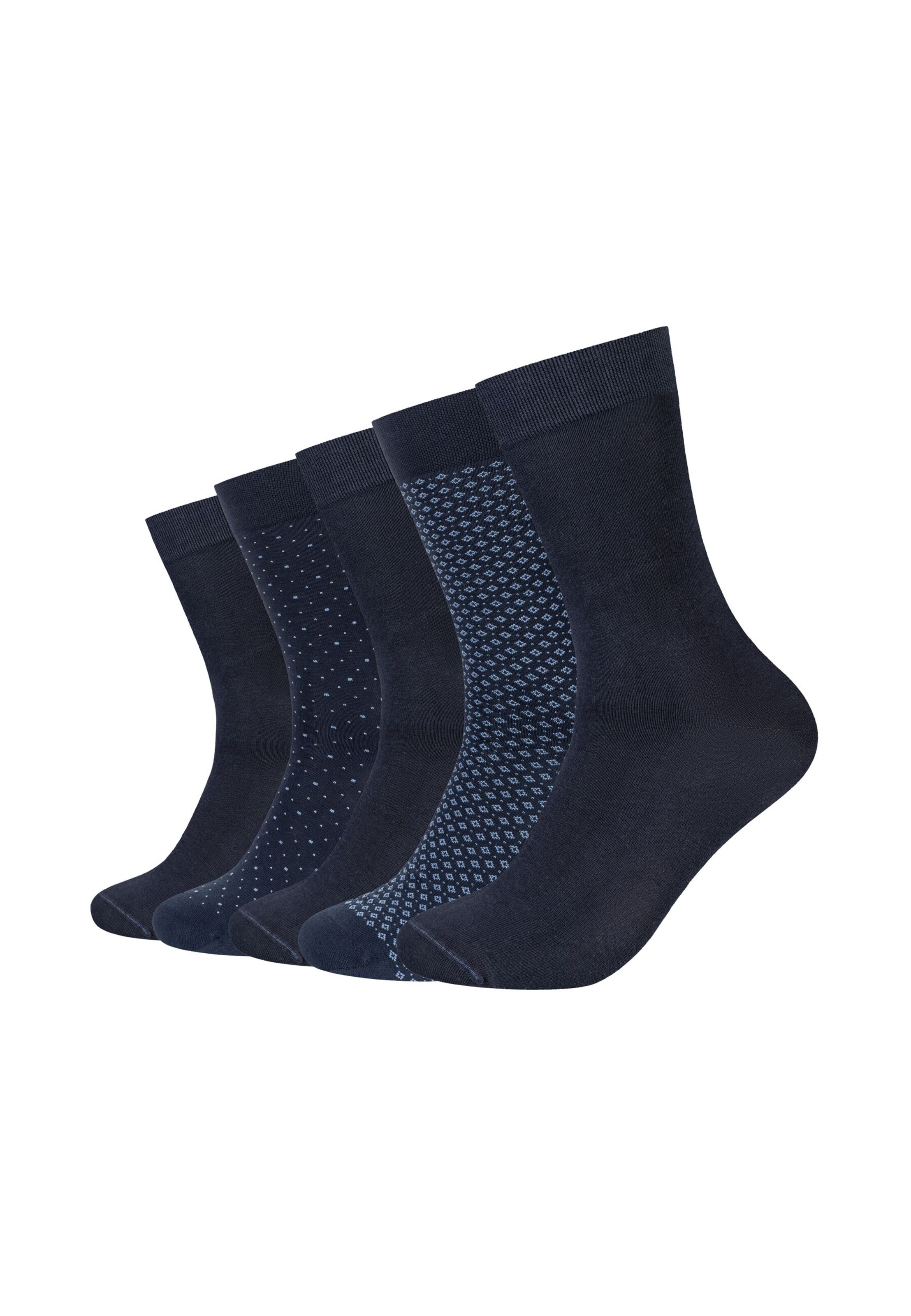 camano Sokken in Blauw: voorkant