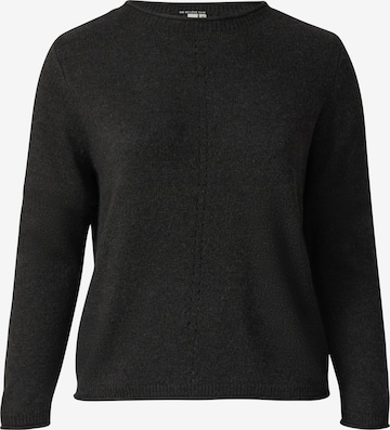 QS Trui in Zwart: voorkant