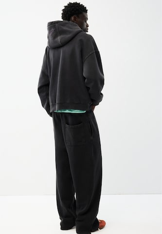 Pull&Bear Baggy Byxa 'STWD' i svart