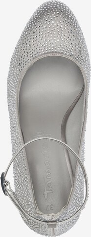 TAMARIS Slingback Pumps in Grey