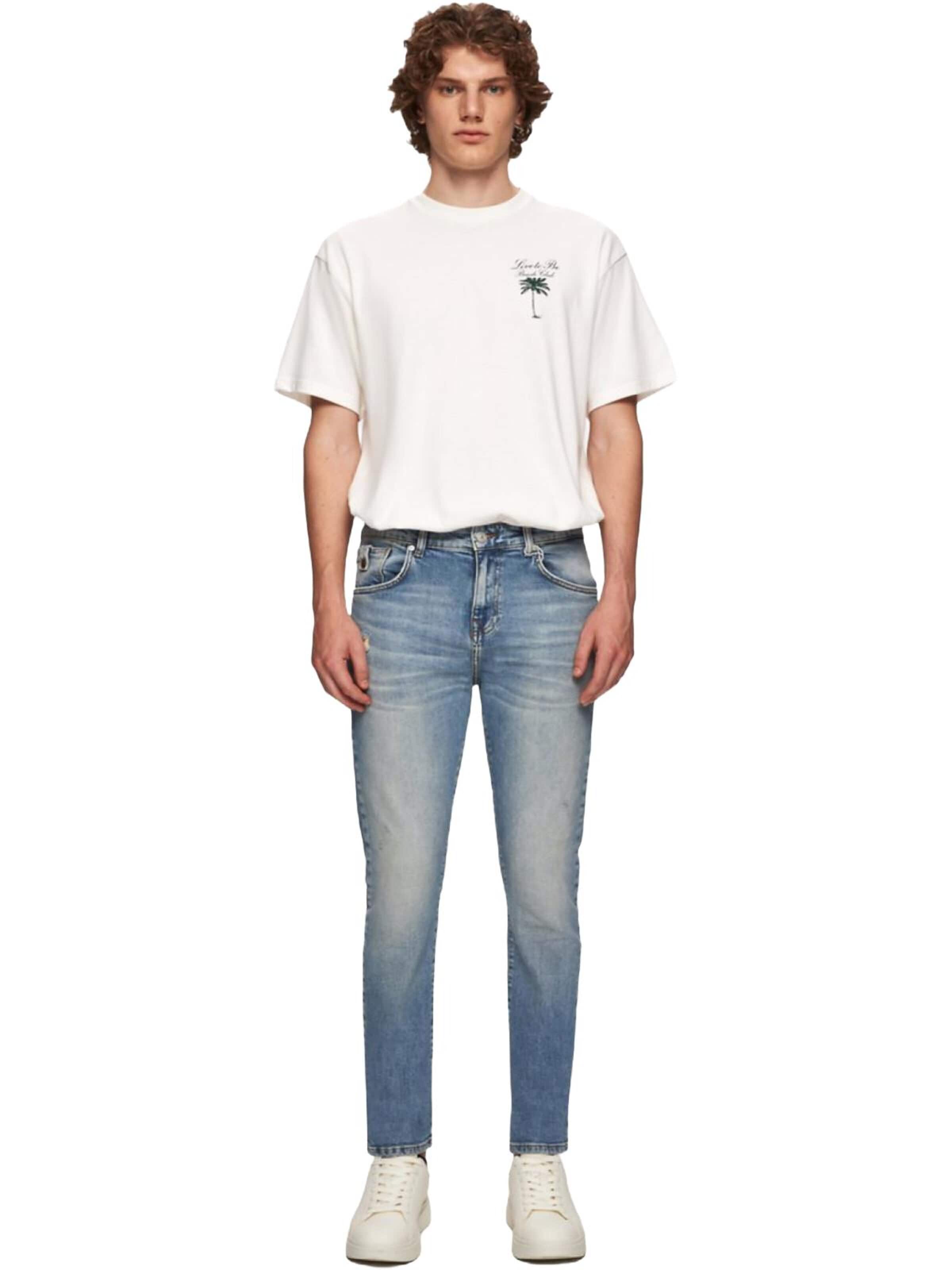 LTB Jeans - Skinny Vaquero 'LTB Jeans Herren Joshua 200 Skinny Leg Low Waist Jeanshose' en azul