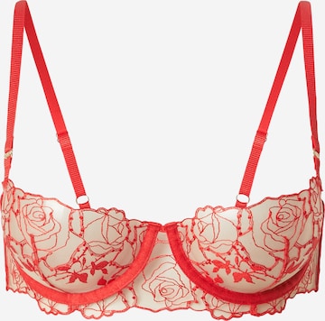 Bluebella Balconette Rintaliivi 'Rosalie' värissä punainen: etupuoli