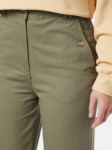 Oasis Regularen Chino hlače | zelena barva