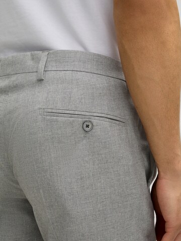 JOOP! Slimfit Bandplooibroek 'Blayr' in Grijs