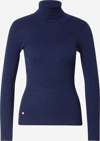 Pull-over 'AMANDA' Lauren Ralph Lauren en bleu : devant