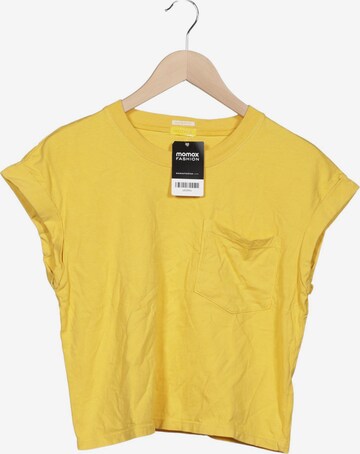 MOTHER Top & Shirt in XS in Yellow: front