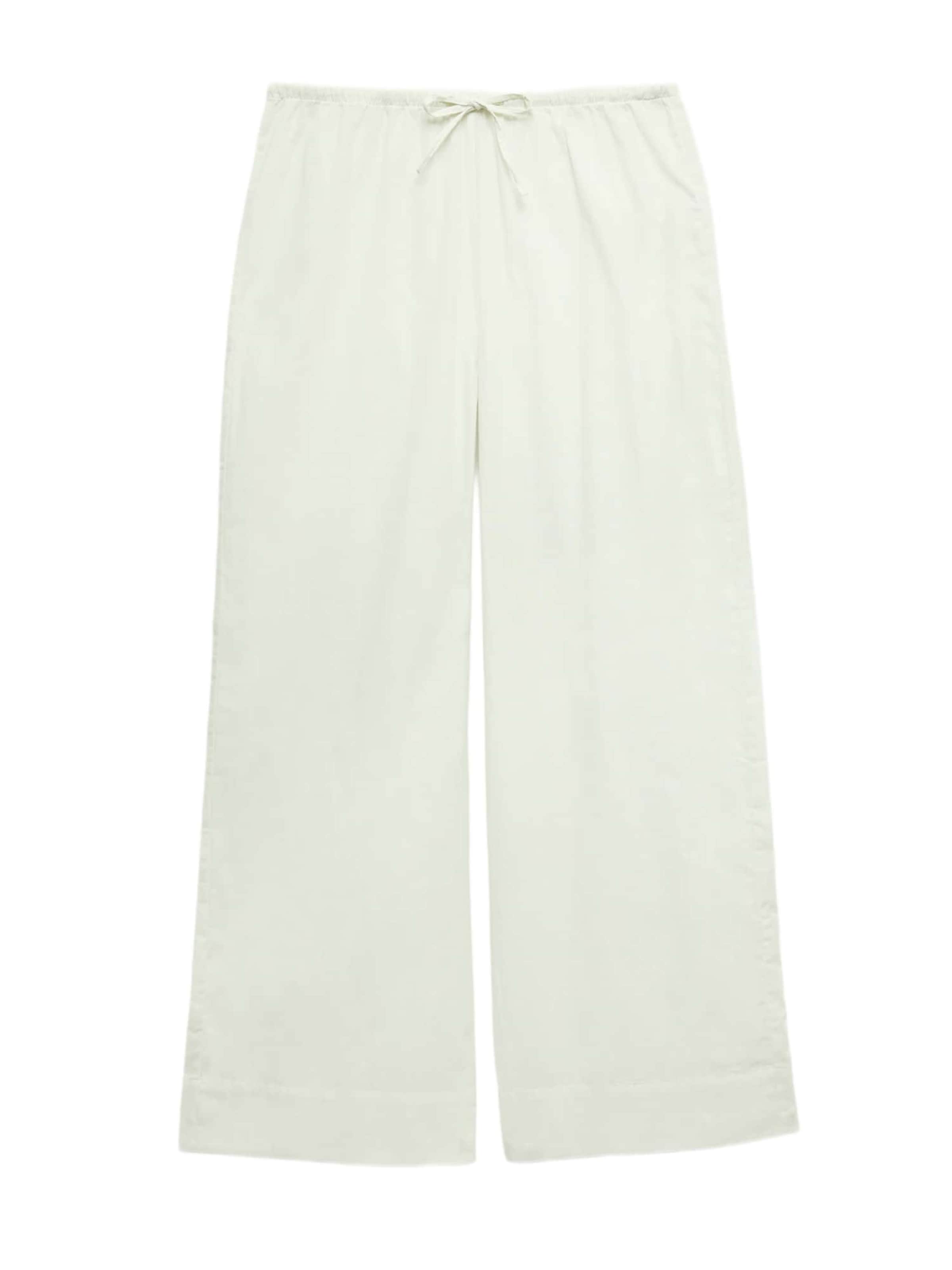 Pantaloncini da pigiama di Marks & Spencer in verde: frontale