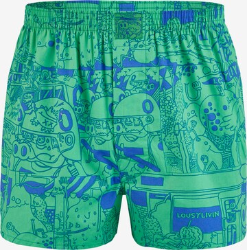 Lousy Livin Boxer shorts 'Demo & Ghost' in Blue