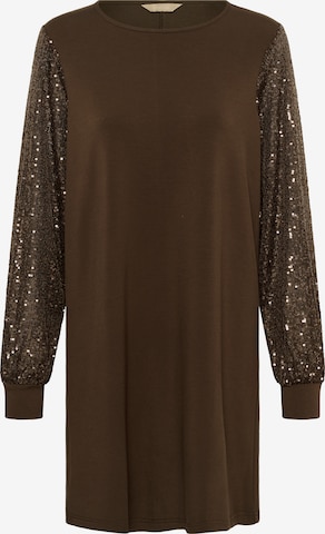 CULTURE Dress in Brown: front