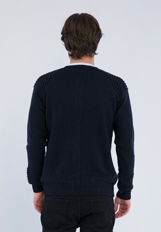 Vestes en maille Giorgio di Mare en bleu