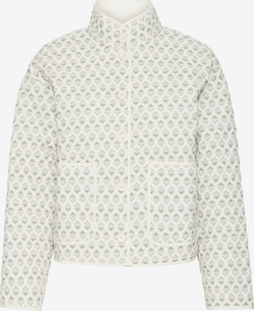 Veste mi-saison Fransa en blanc : devant