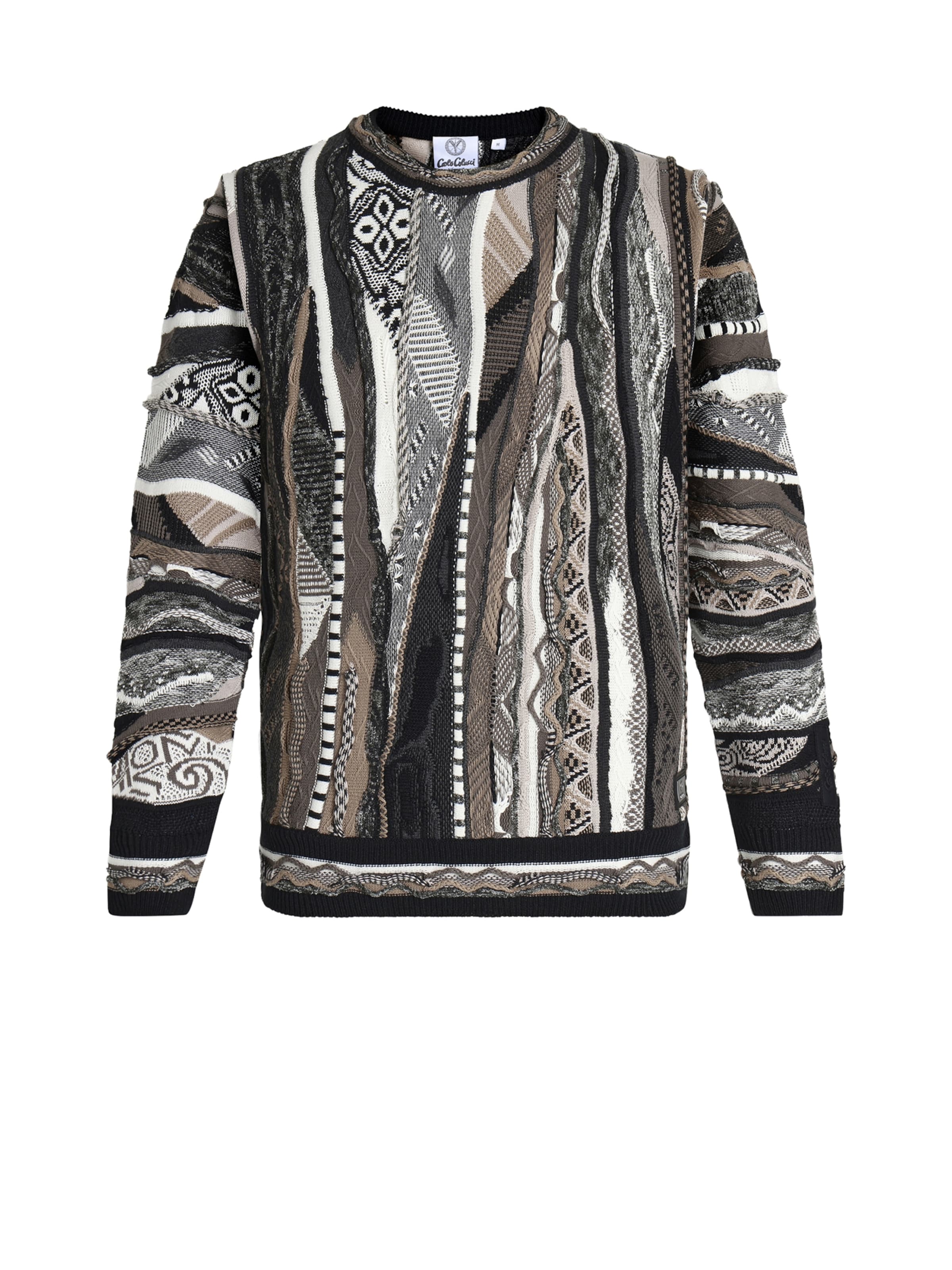 Carlo Colucci Pullover i sort: forside