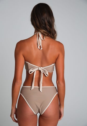 Moda Minx Bandeau Swimsuit in Grey