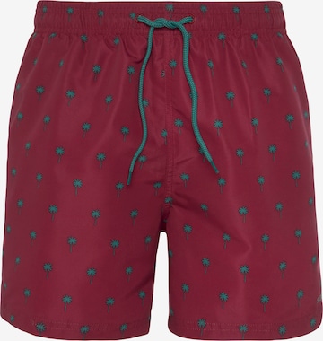 Shorts de bain s.Oliver en rouge : devant