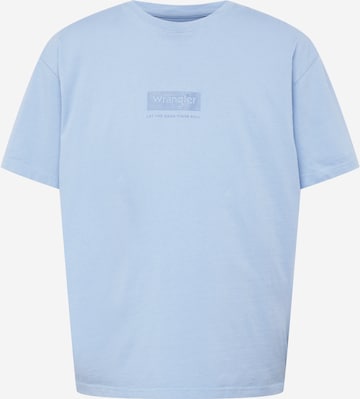 WRANGLER قميص بلون أزرق: الأمام