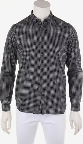 The Kooples Button Up Shirt in M in Grey: front