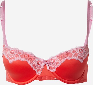 Hunkemöller Balconette BH in Rood: voorkant