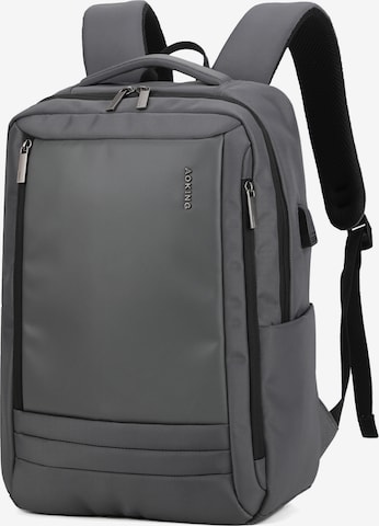Aoking Backpack in Grey: front