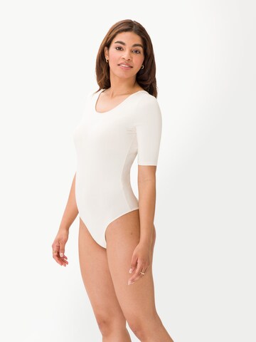 Les Lunes Shirt Bodysuit 'Charlotte' in White