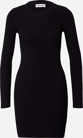 STUDIO SELECT Knit dress 'Ashley' in Black: front