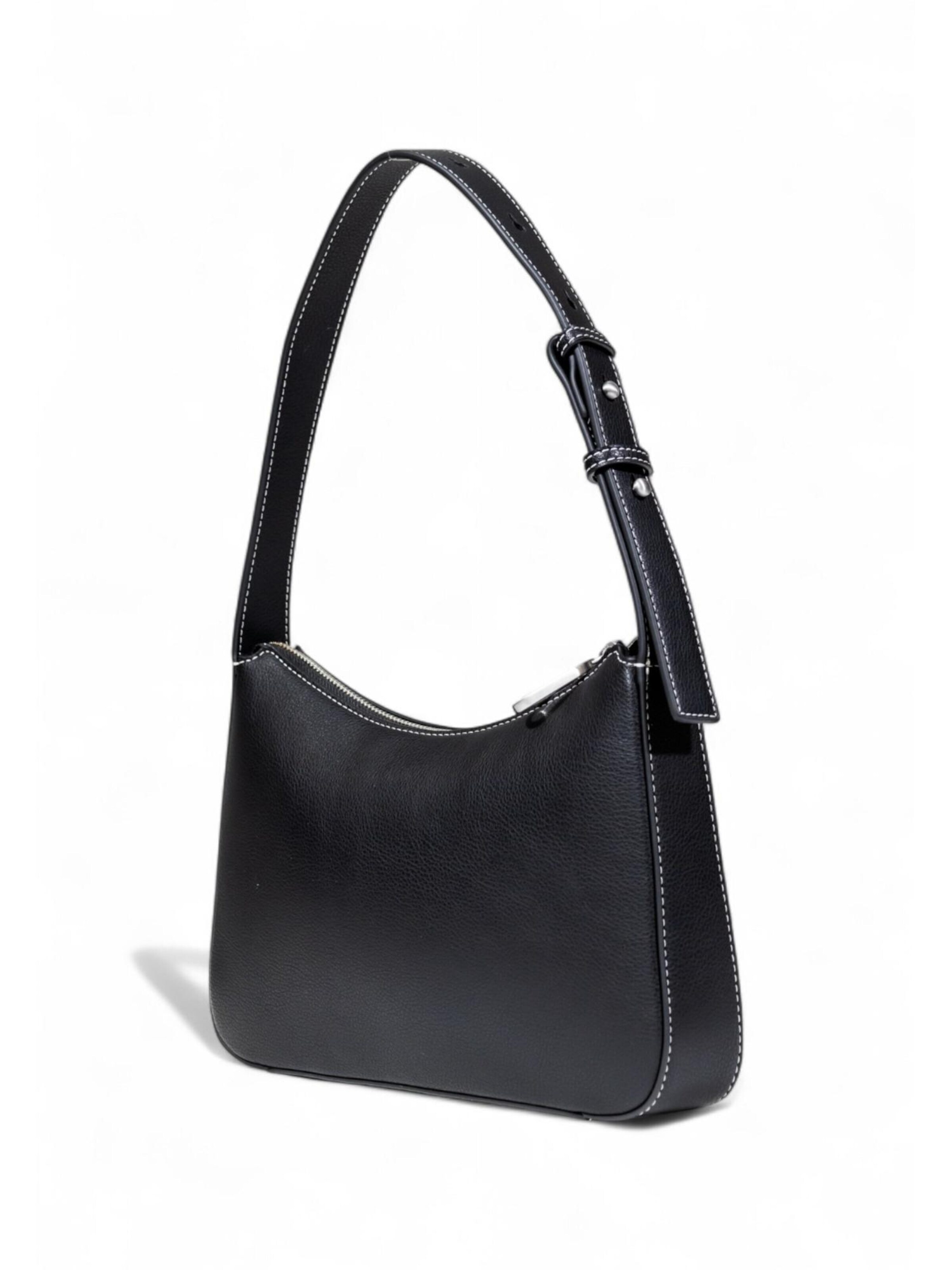 Borsa a spalla 'KLJ METAL LOGO SHOULDER BAG A3W30009' di KARL LAGERFELD JEANS in nero