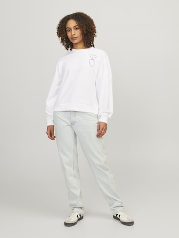JJXX Sweatshirt 'ENYA' i hvid