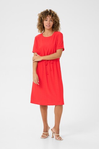 Robe 'Mianna' Cream en rouge : devant