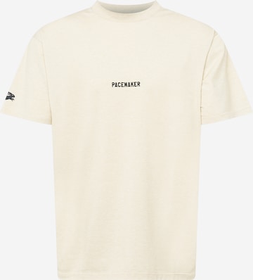 T-Shirt Pacemaker en beige : devant